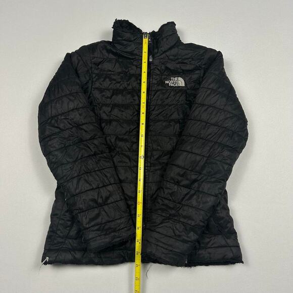 The North Face Black Sherpa Lined Puffer Jacket - Picture 5 of 8